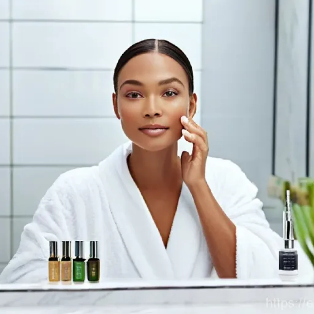리프팅 유지 기간 - **Prompt 1: The Skincare Ritual for Lasting Firmness**
"A sophisticated, diverse woman in her la...